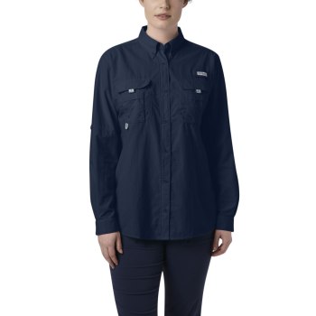 Columbia Ženske Košulje - PFG Bahama Long Sleeve Tamnoplave | JGFA-45678